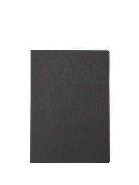 NWT Muji High Quality Paper Open-Flat Lined Notebook in Black 6” x 8”